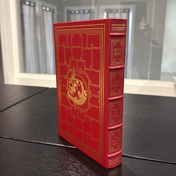 Hong Kong Signed First Edition Leather Bound Franklin Library Vintage Book - Picture 3 of 11